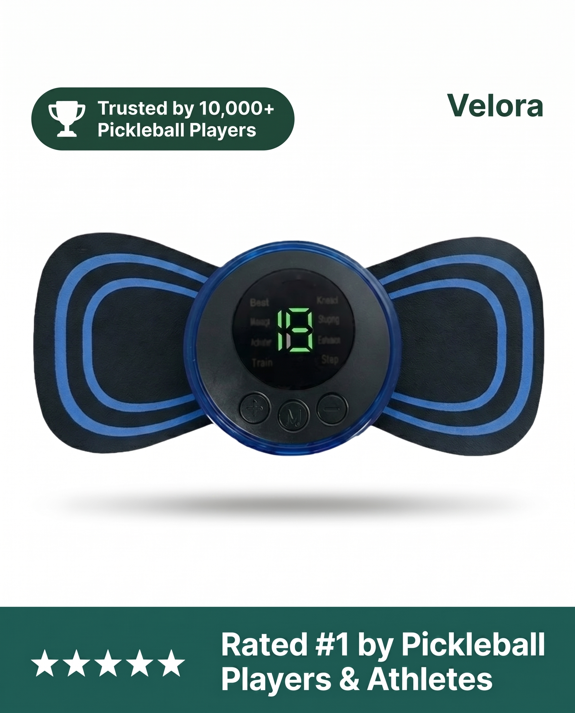 Velora™ PulseRelief - The TENS Recovery Device For Pickleball Players