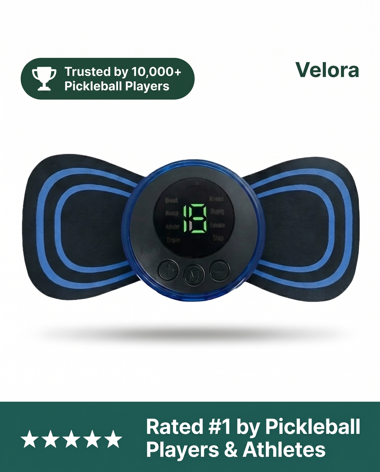 Velora™ PulseRelief - The TENS Recovery Device For Pickleball Players